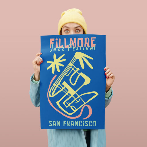 Fillmore Jazz Music Poster