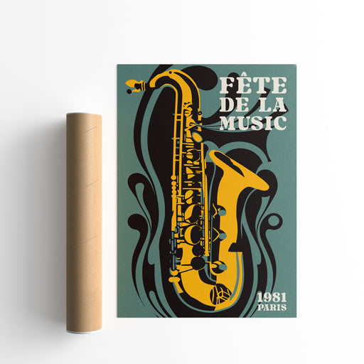 Paris, Fete de la musique Poster