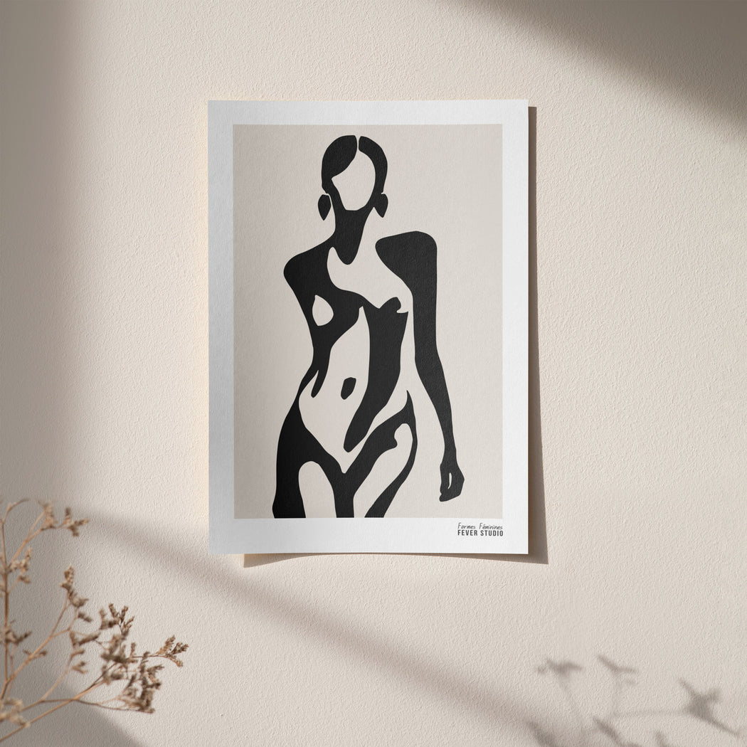 Formes Féminines Poster