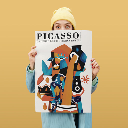 Picasso Cubism Woman Poster