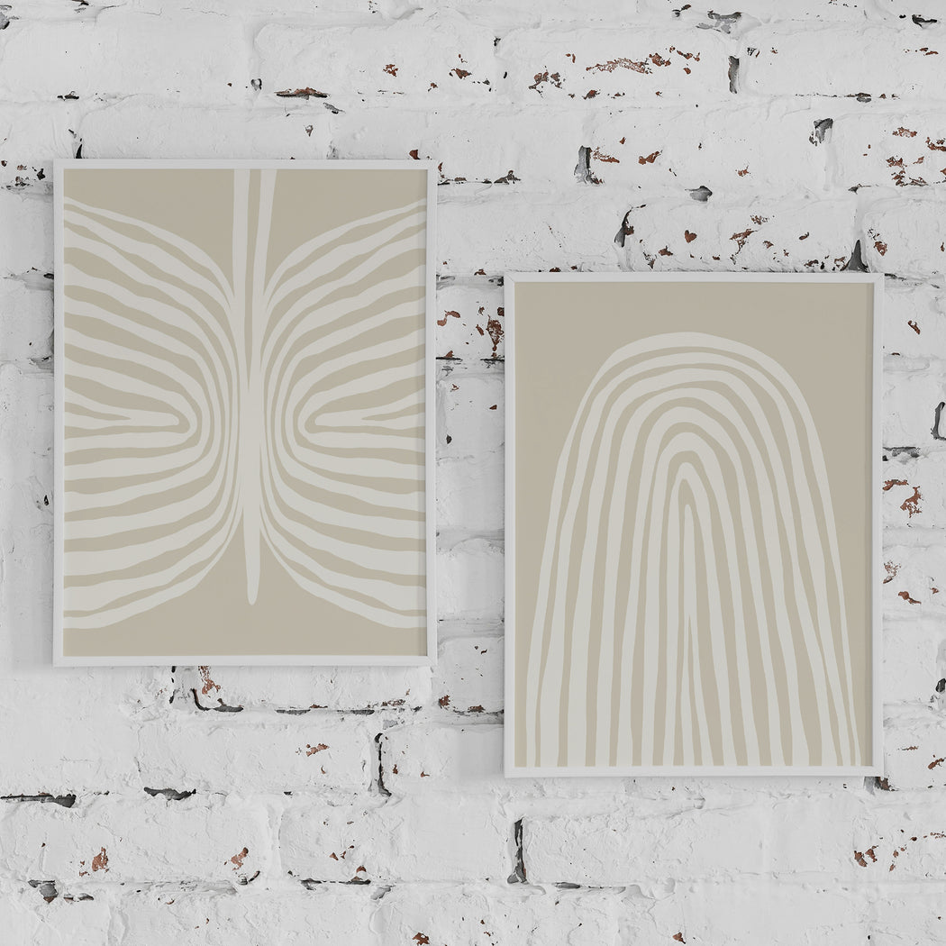 Set of 2 Nordic Design Prints