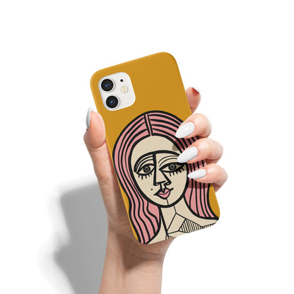 Picasso Woman Cubism iPhone Case