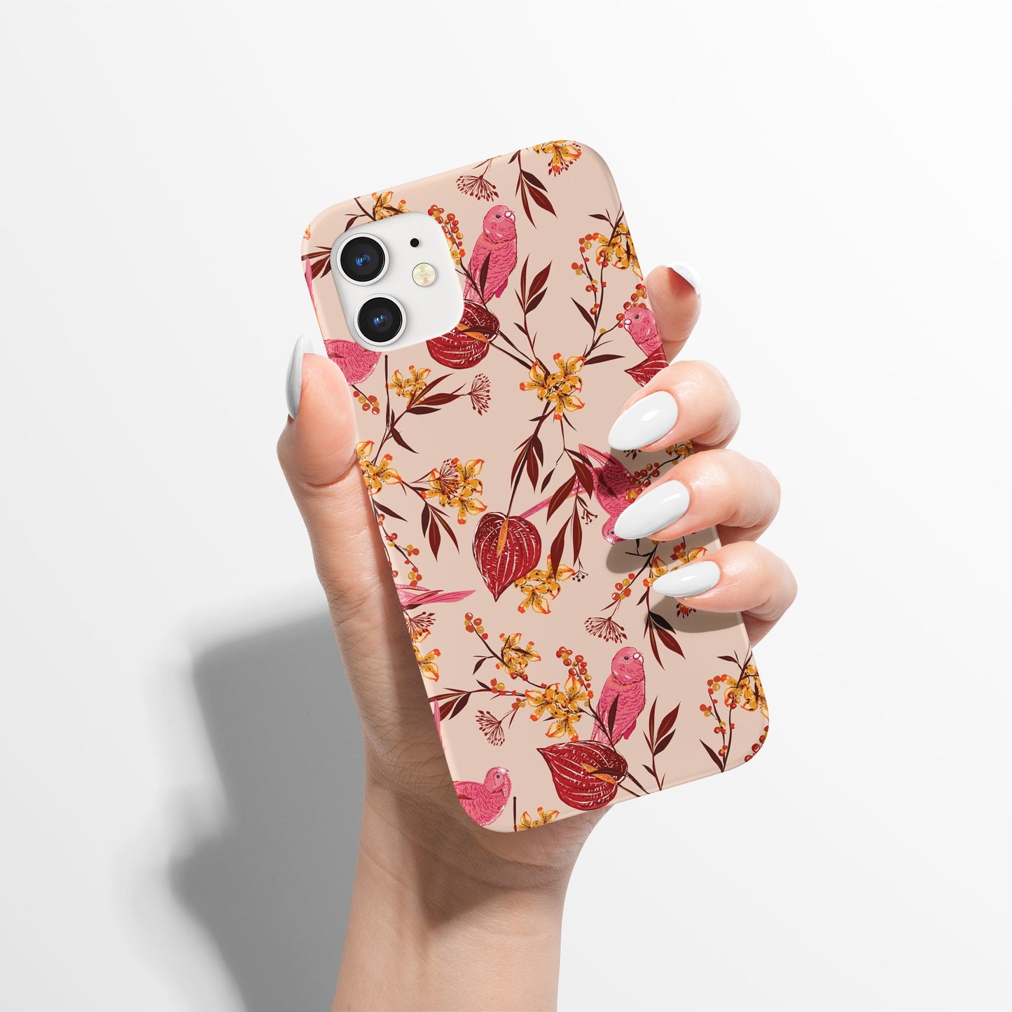 Bird of Paradise Pattern iPhone Case