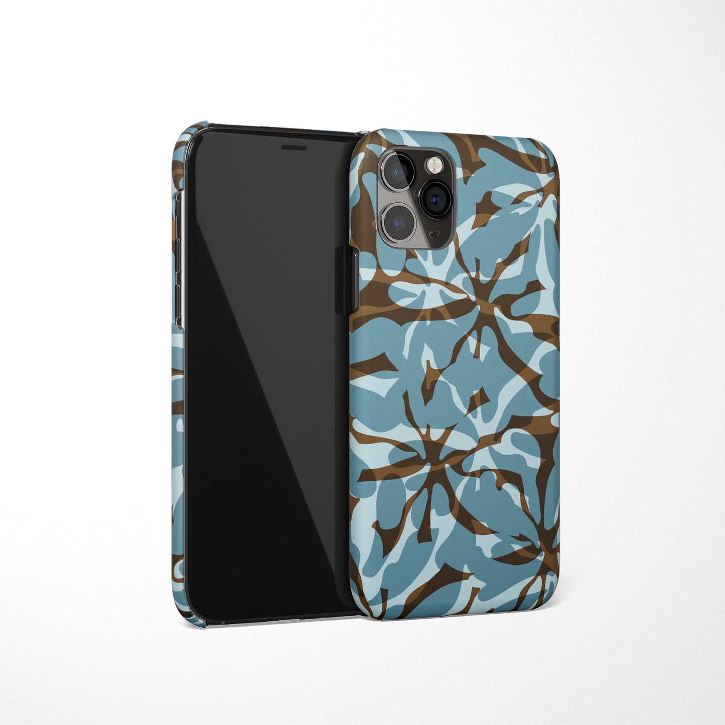Blue Pattern iPhone Case