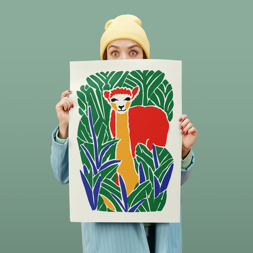 Alpaca Lovers Poster