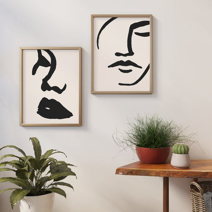 Set of 2 Women Prints