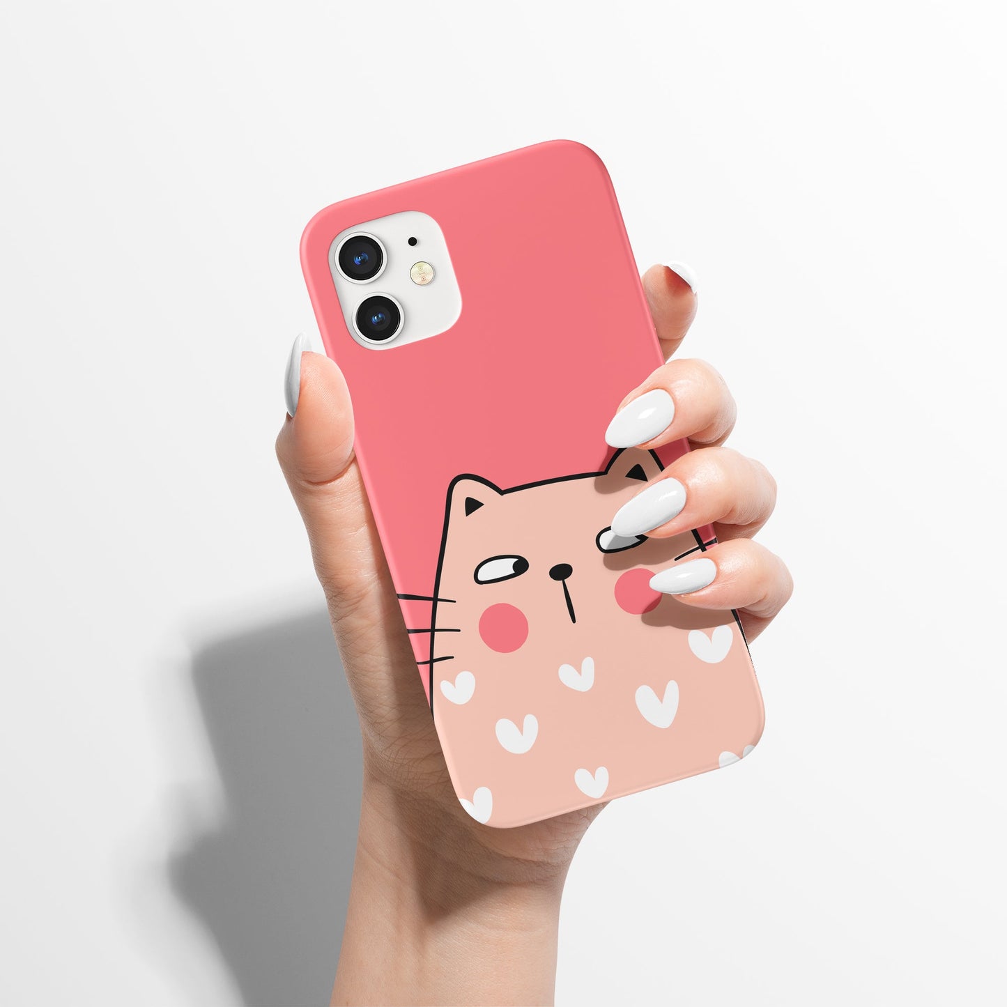 Cat Kitty Pink Cute iPhone Case