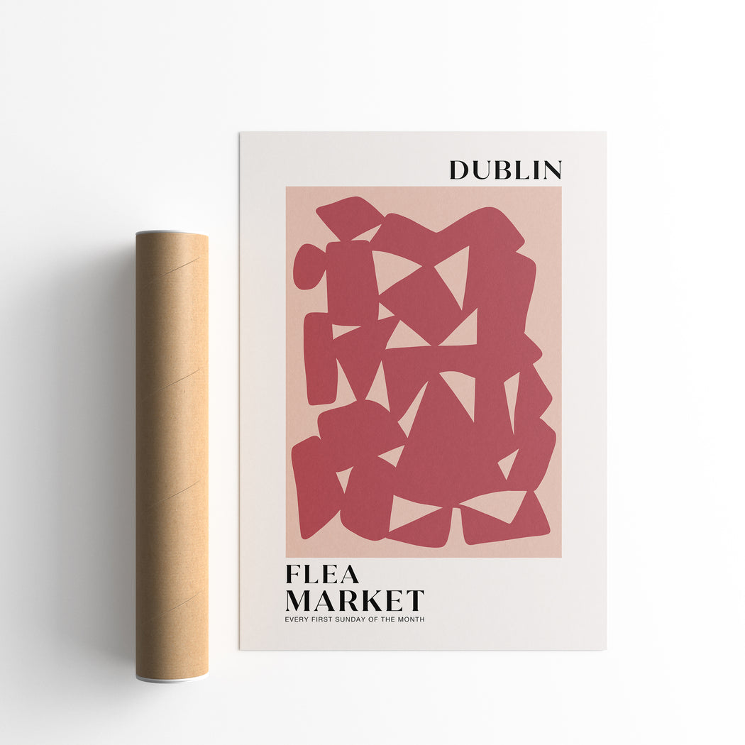 Flea Market Dublin Poster