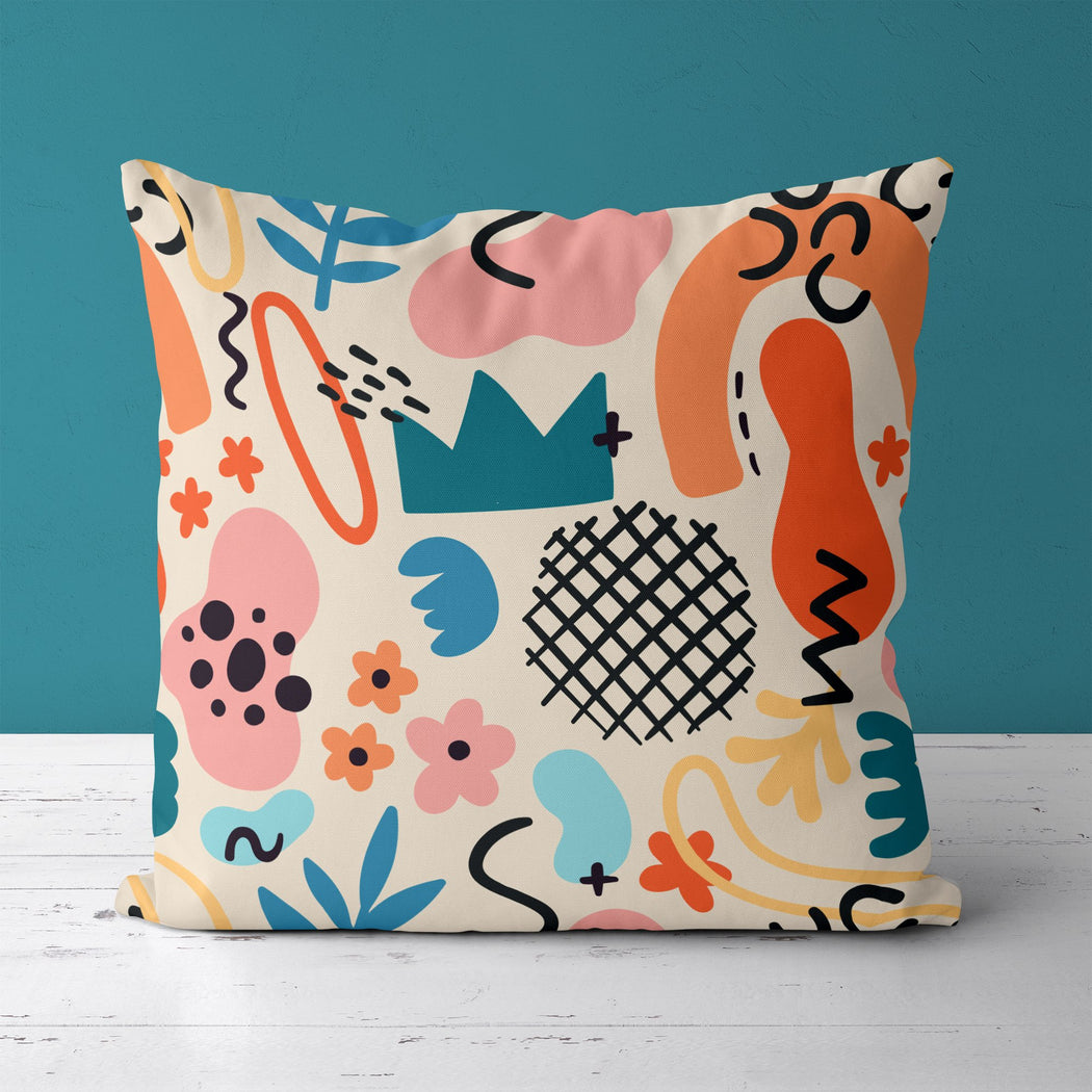 Pillow with Cut Outs Pattern
