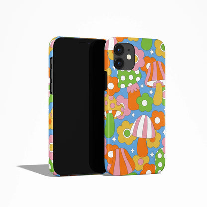 Groovy Mushrooms iPhone Case