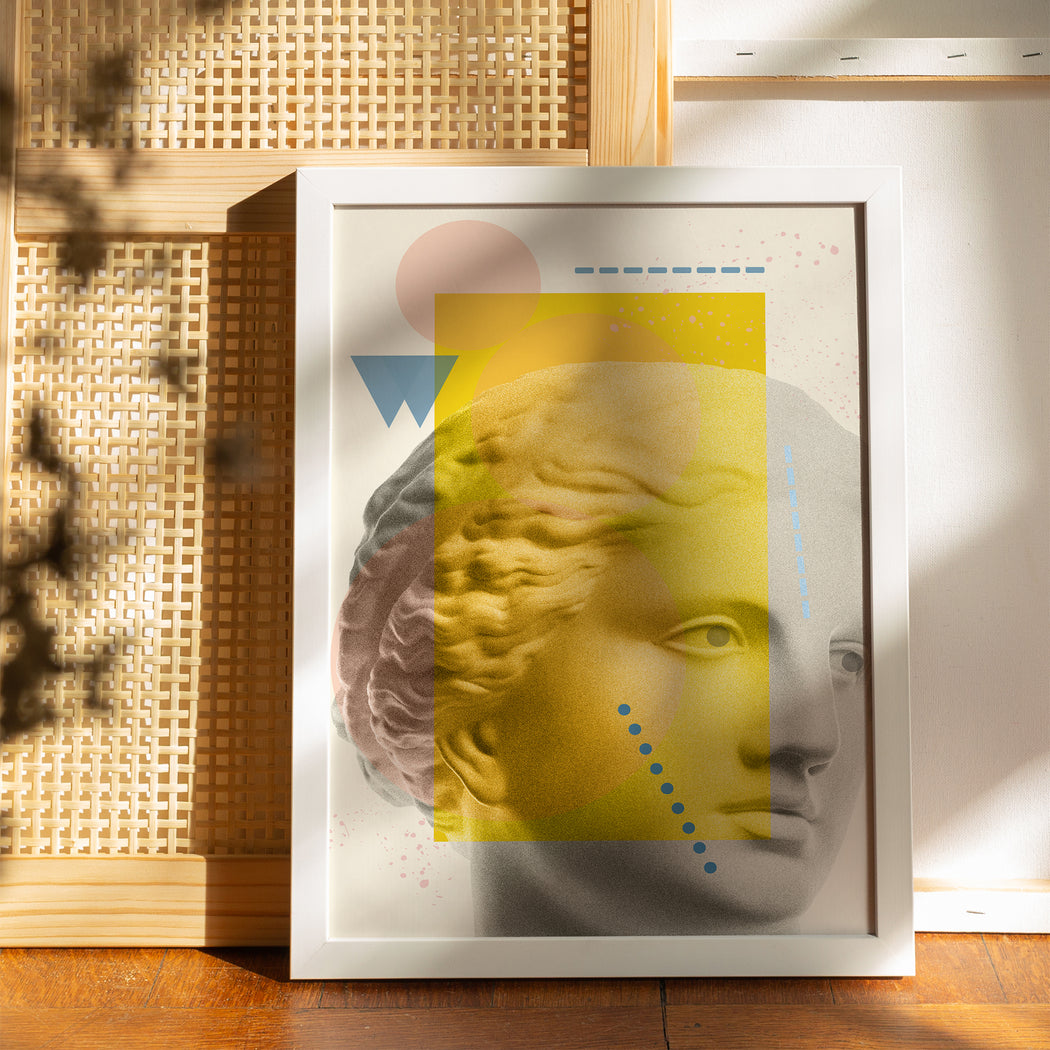 Venus Sculpture Contemporary Collage