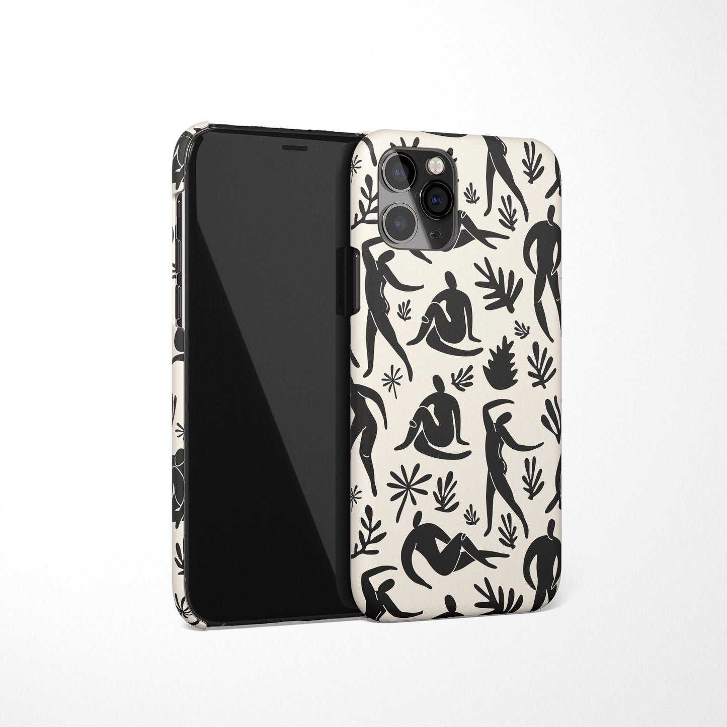 Black and White iPhone Case
