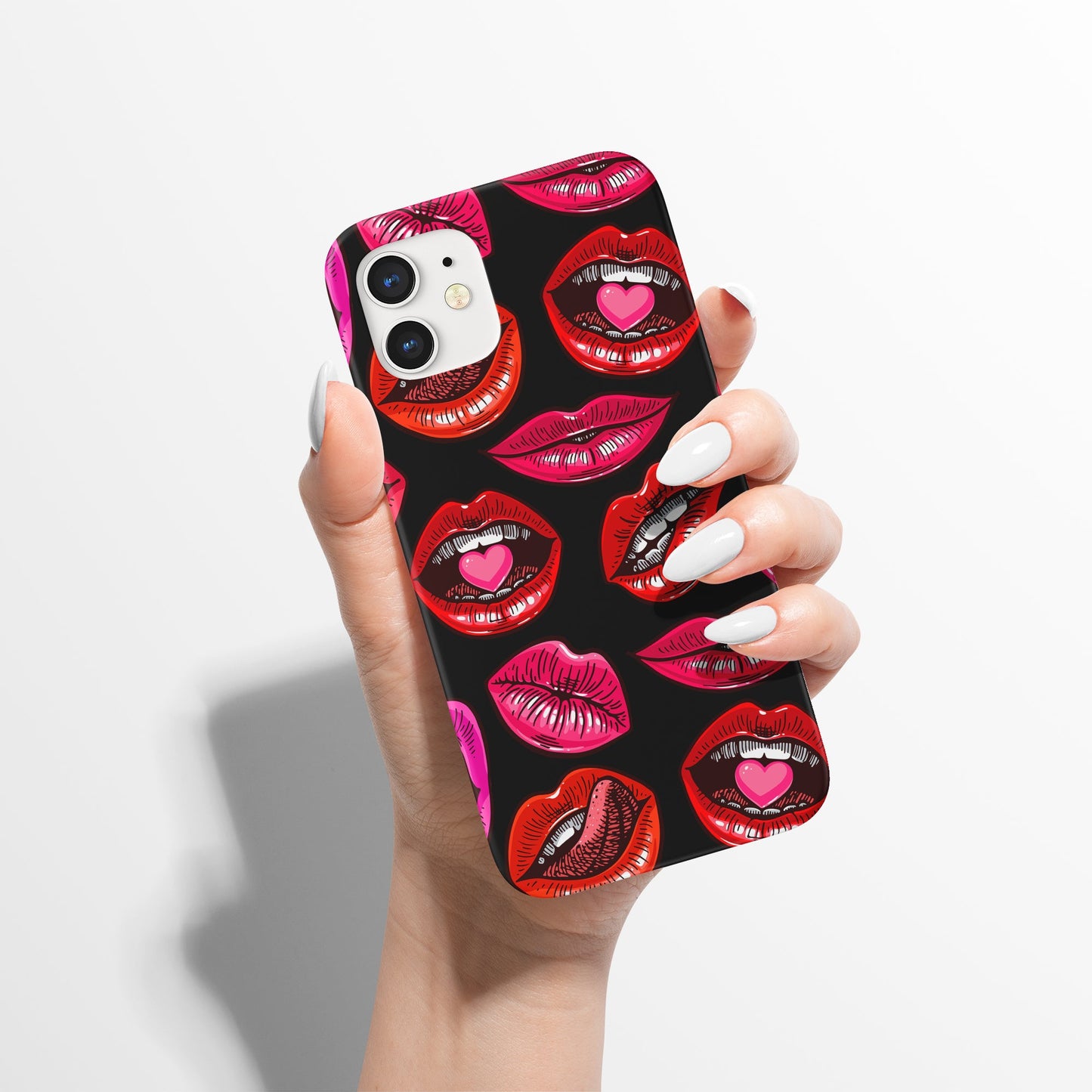 Pop Art Andy Warhol Lips iPhone Case
