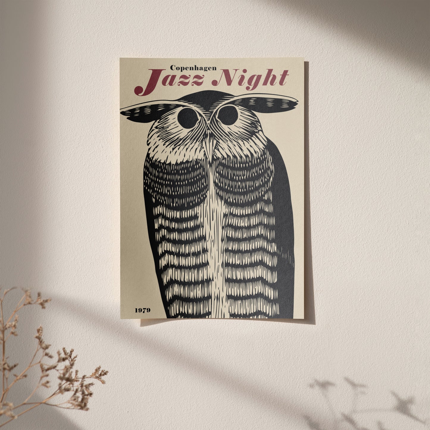 Copenhagen, Jazz Night Poster