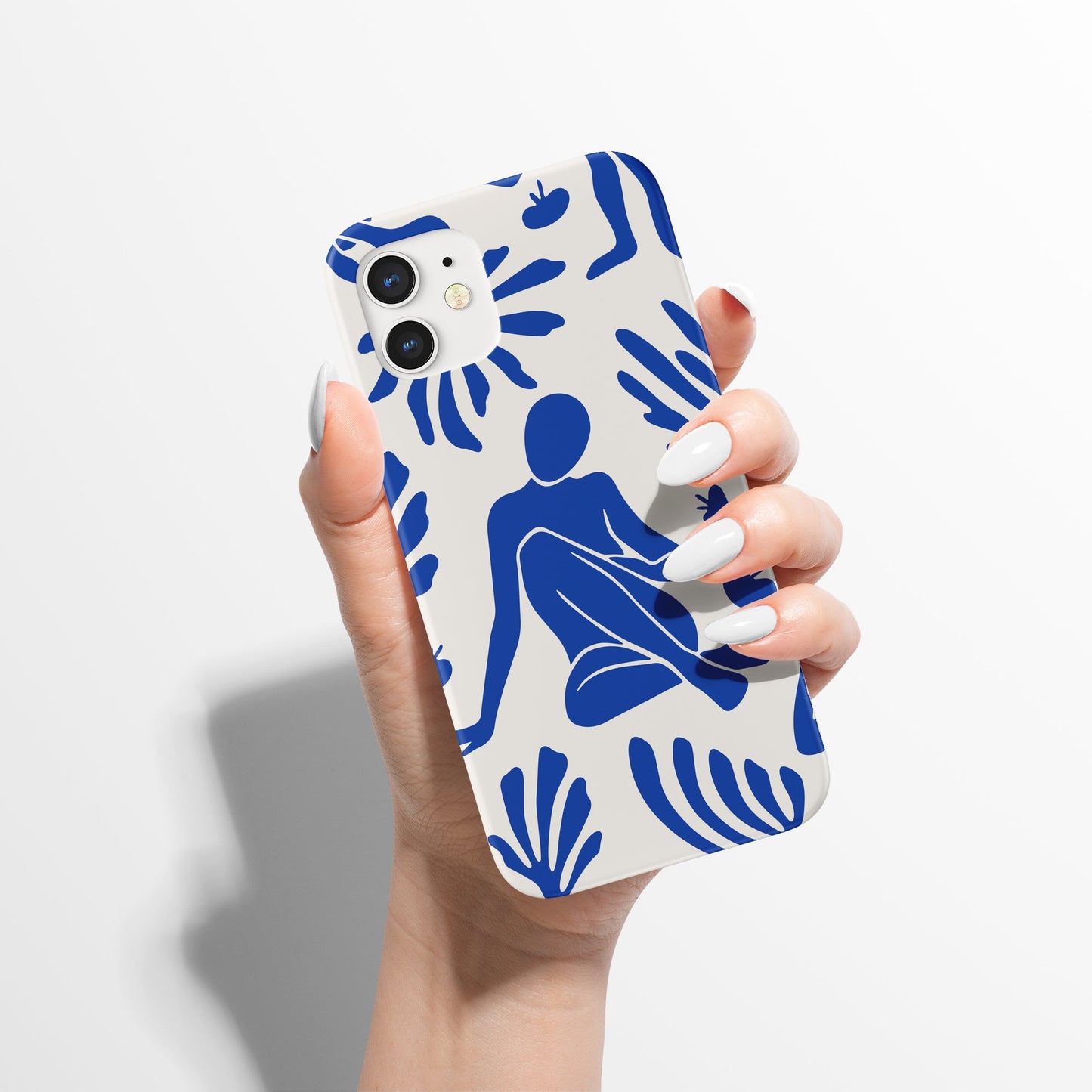 Blue Woman iPhone Case