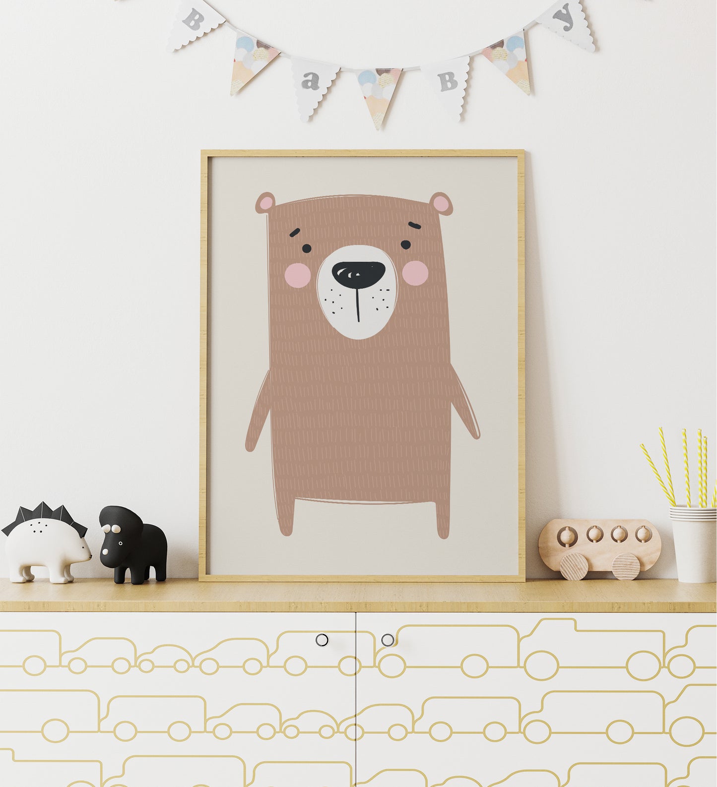 Winnie, Bear Poster