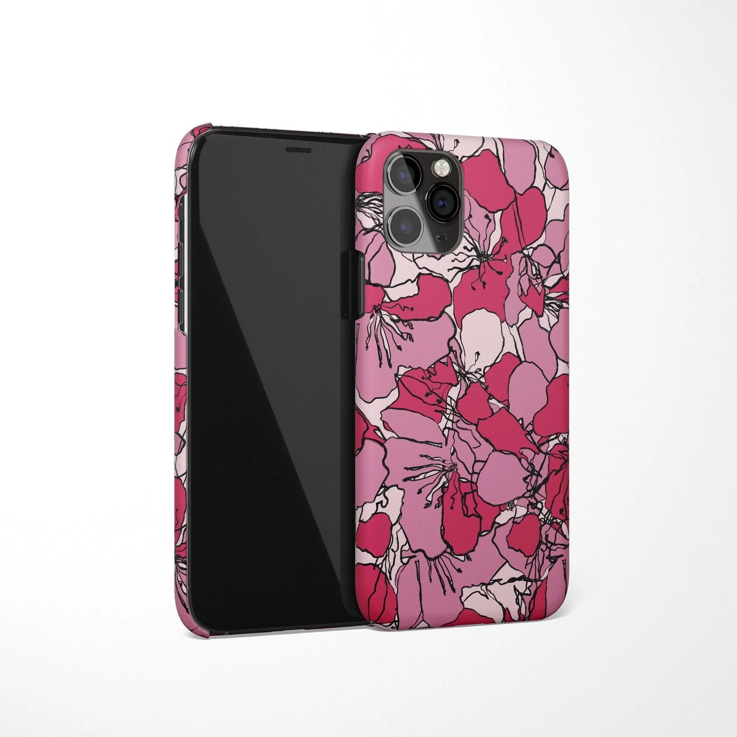 Pink Flowers iPhone Case