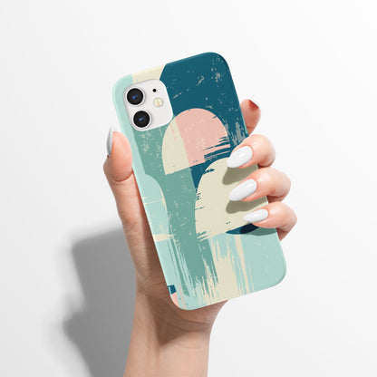 Mint Mid Century Modern iPhone Case