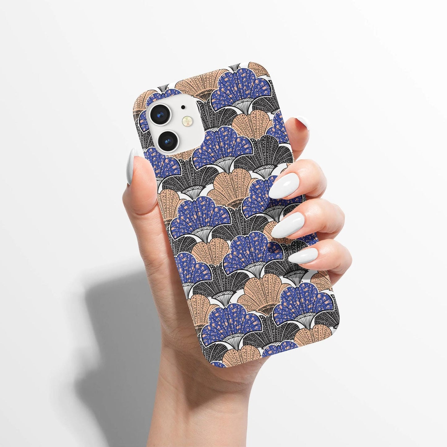 Art Deco Botanical Pattern iPhone Case