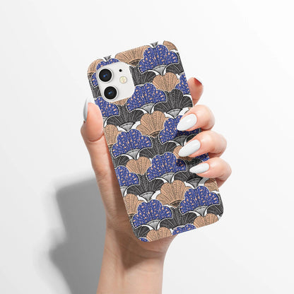 Art Deco Botanical Pattern iPhone Case