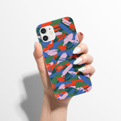 Colorful Pollock iPhone Case
