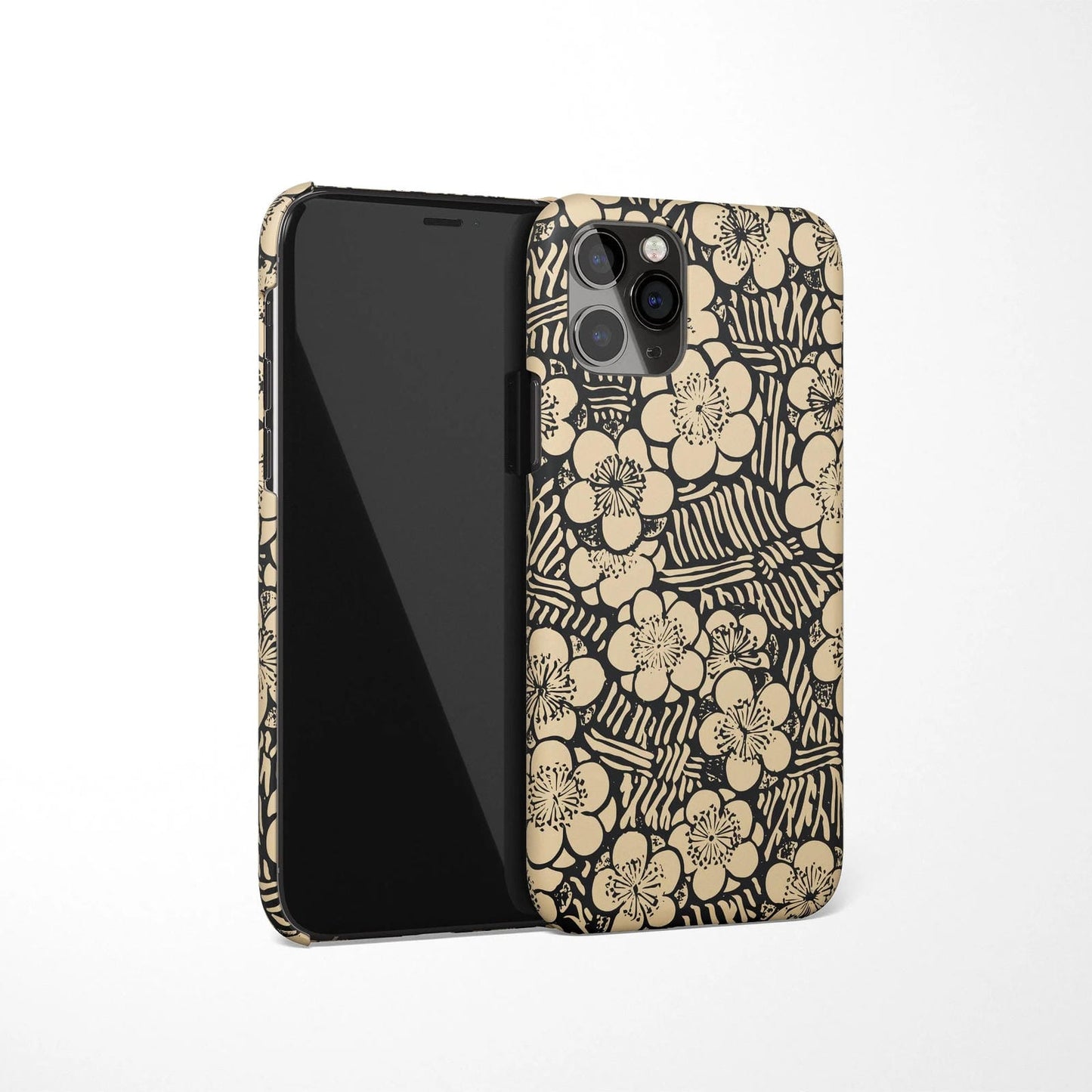 iPhone 12 Case with retro floral print