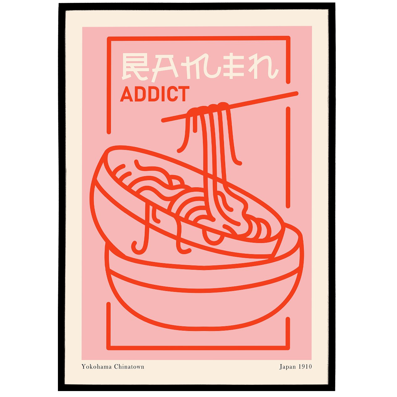 Ramen Addict - Foodie Poster