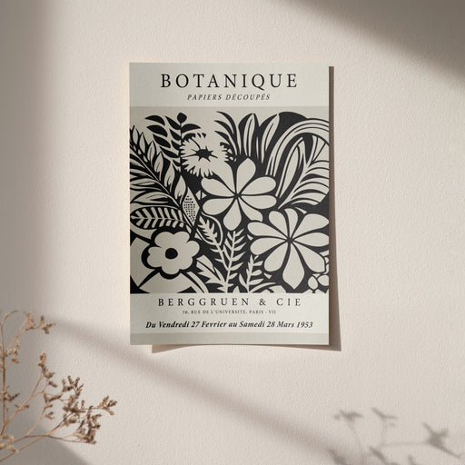 Botanical Beige Poster