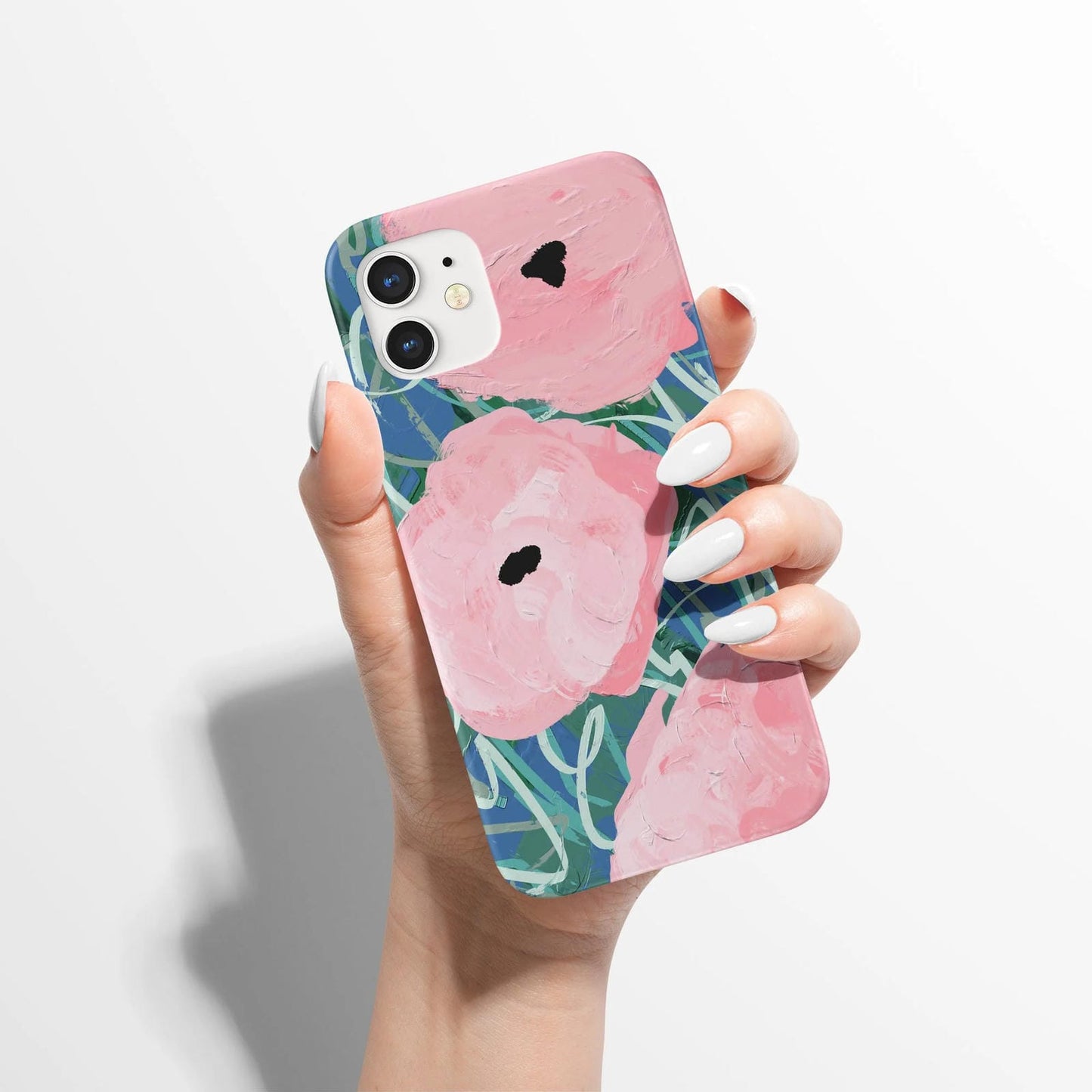 Painted Le Jardin Flower Garden iPhone Case
