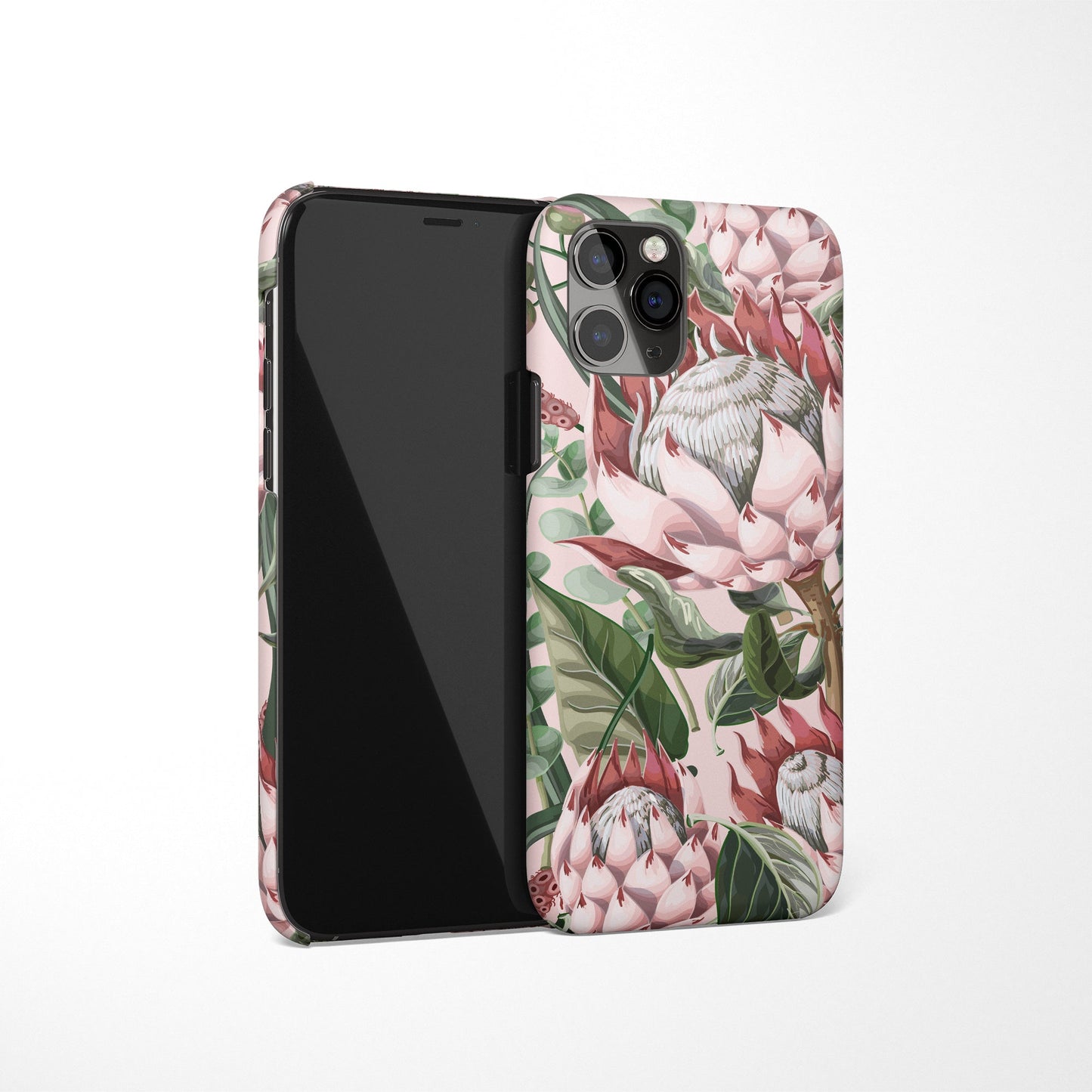 Floral iPhone Case with handdrawn prints