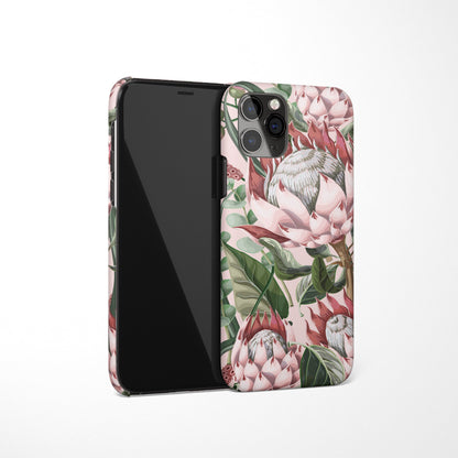 Floral iPhone Case with handdrawn prints