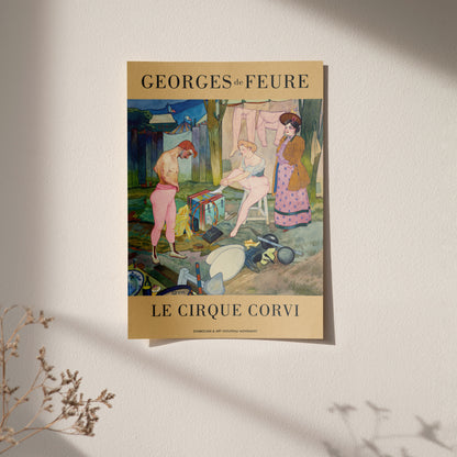 Georges de Feure, Le Cirque Corvi Poster