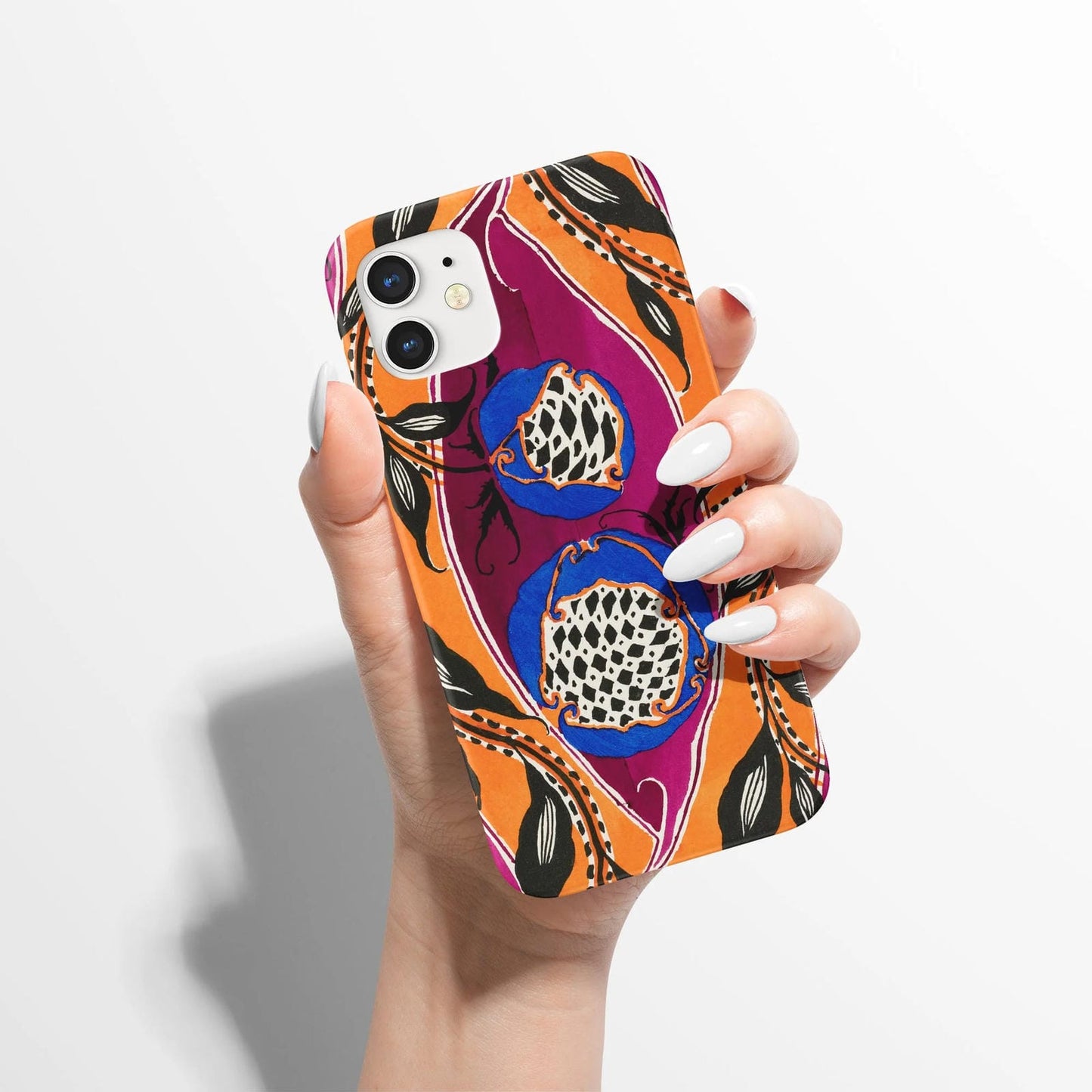Colorful Botanical Abstract iPhone Case