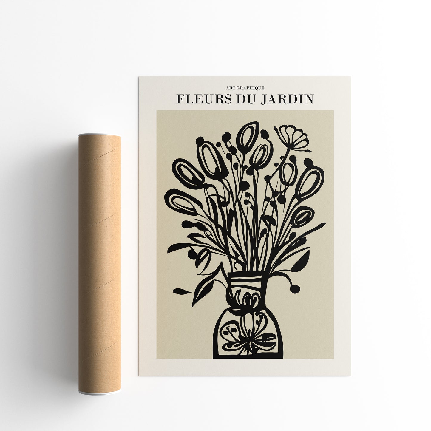 Fleurs du Jardin Poster