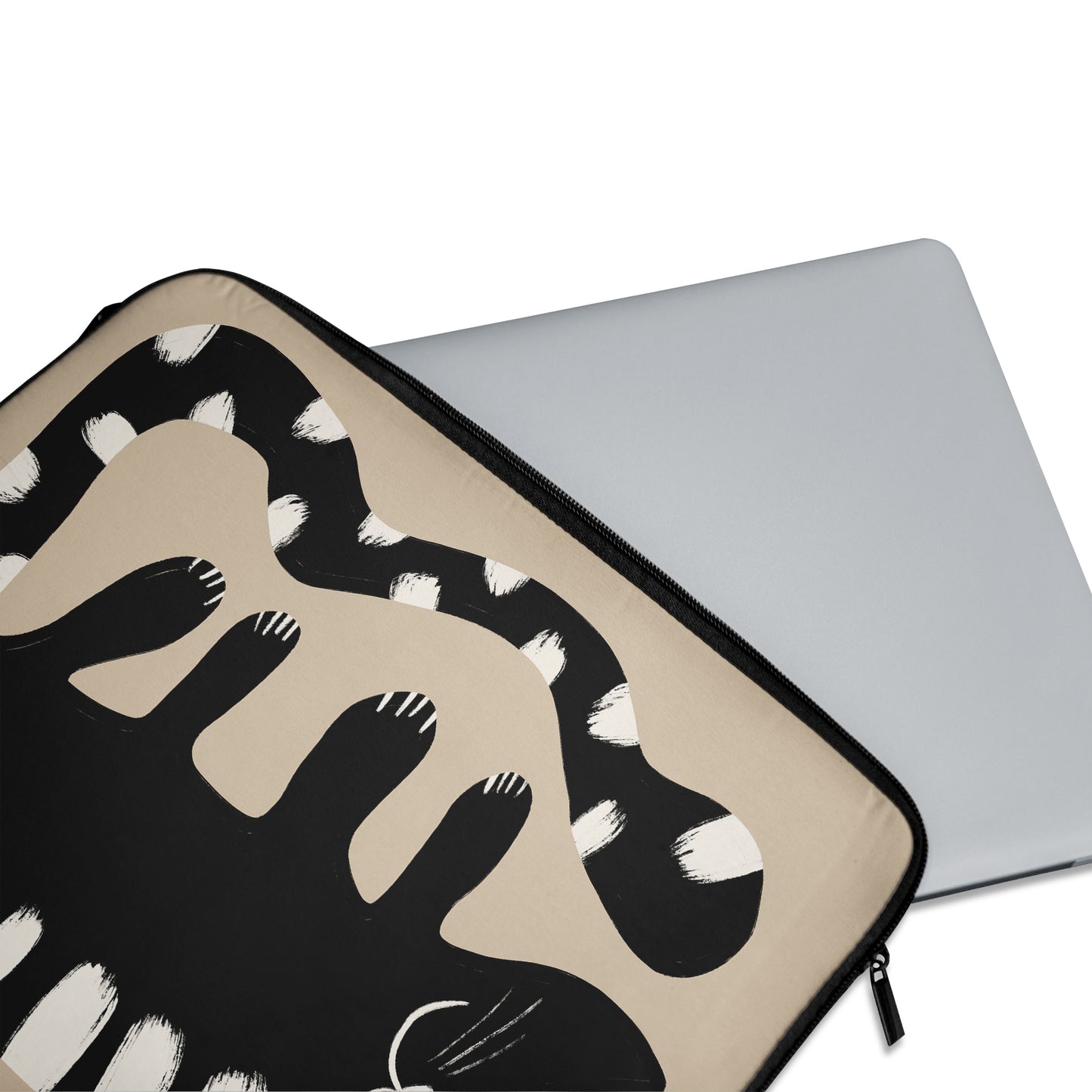 Black Big Cat - Laptop Sleeve