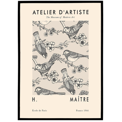 French Nature Art Print