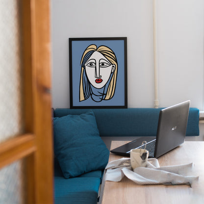 Portrait of a Girl Picasso Poster