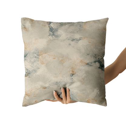 Minimalist Japandi Abstract Painted Throw Pillow