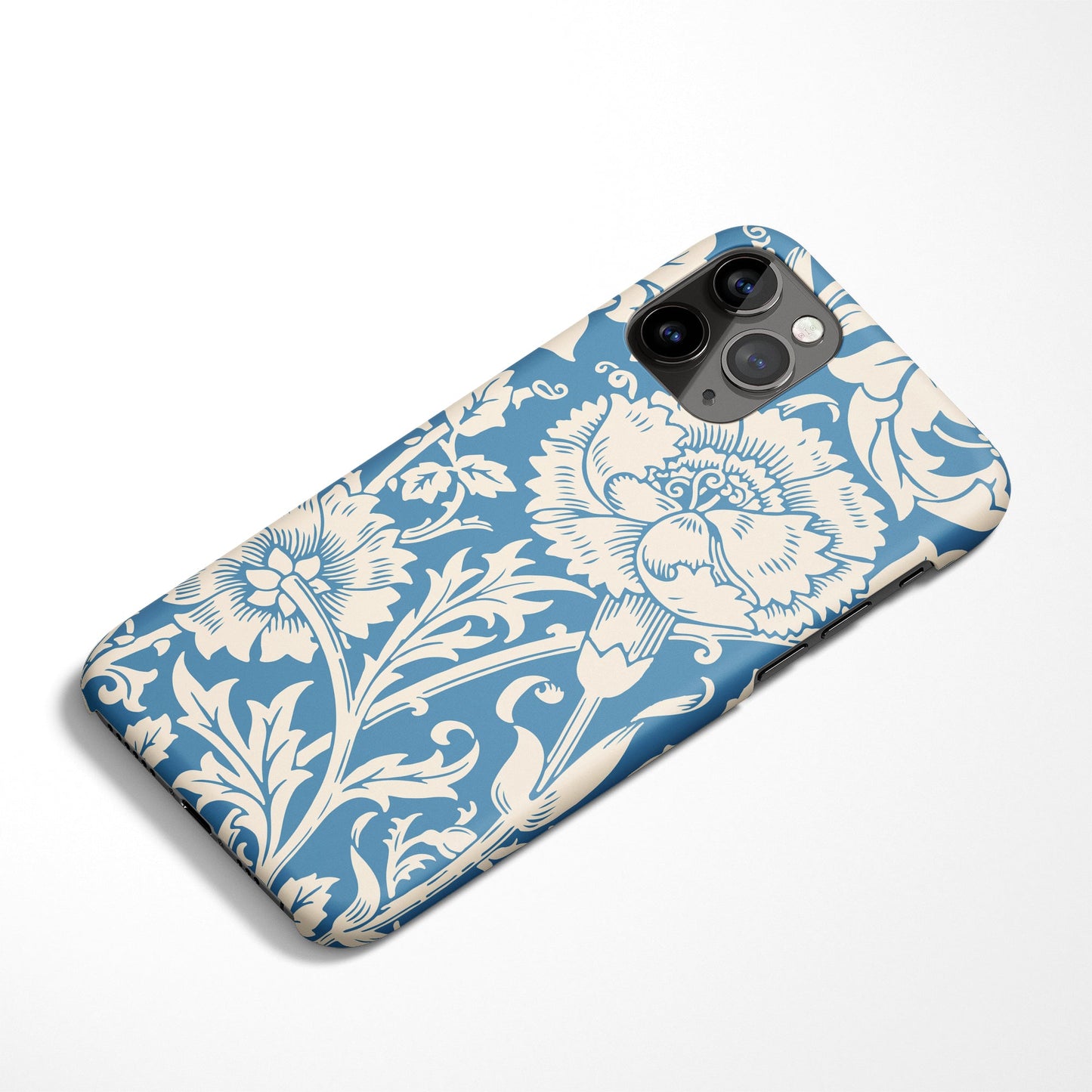 Blue Floral iPhone Case