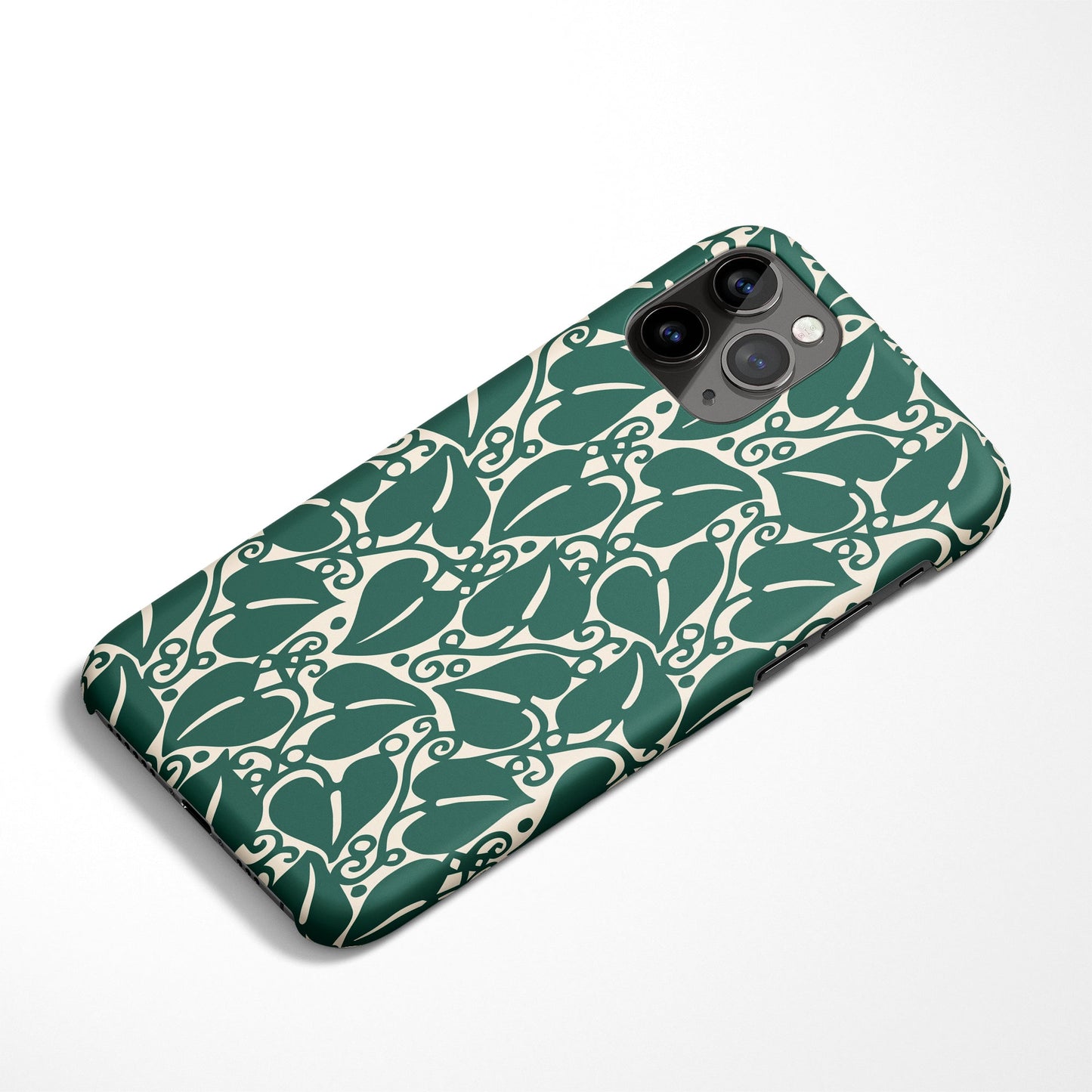 Green Leaves iPhone Case