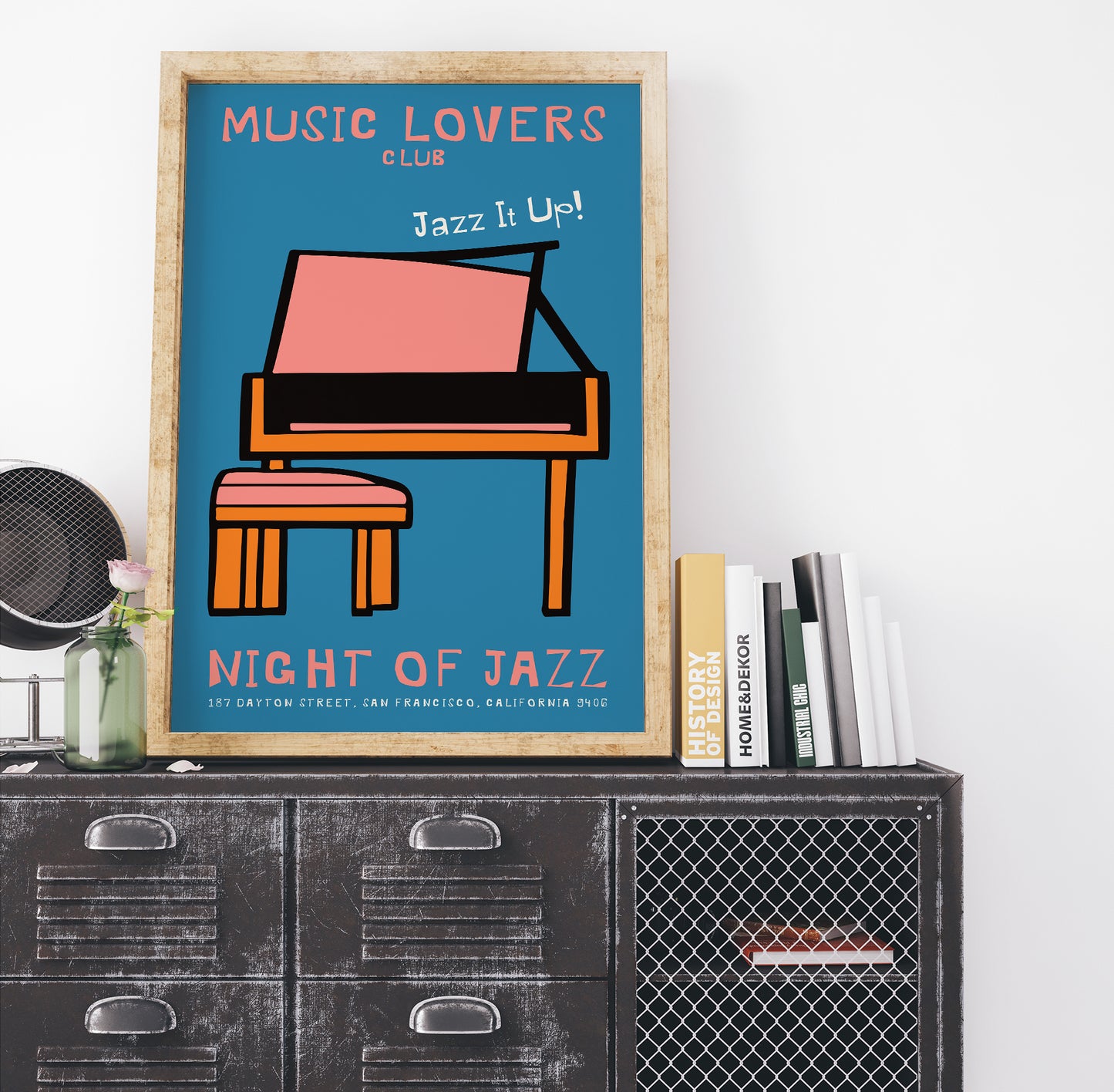 Blue Music Lovers Club Jazz it Up! Poster