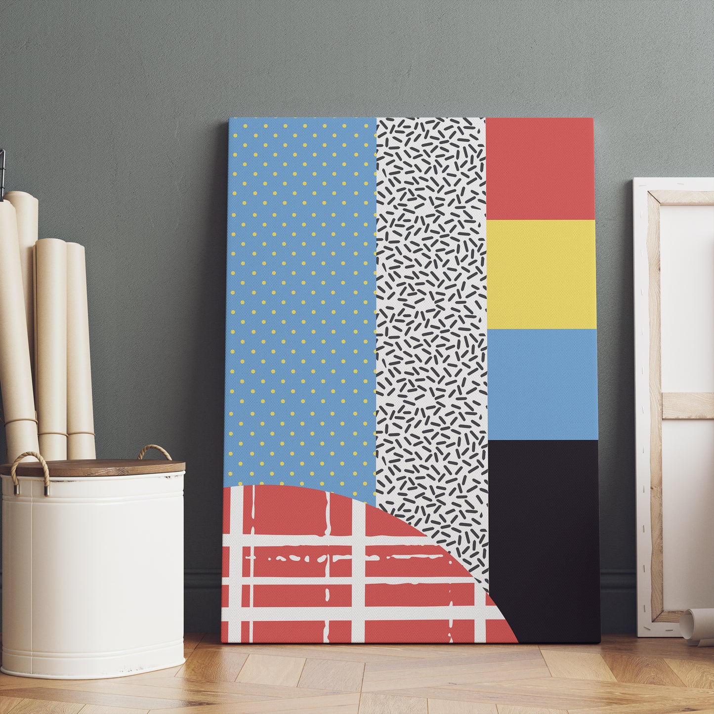 Modern Bauhaus Canvas Print