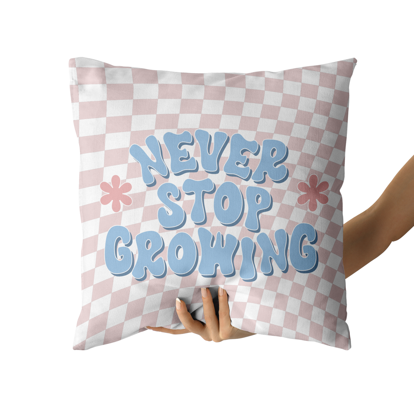 Never Stop Groving, Groovy Throw Pillow