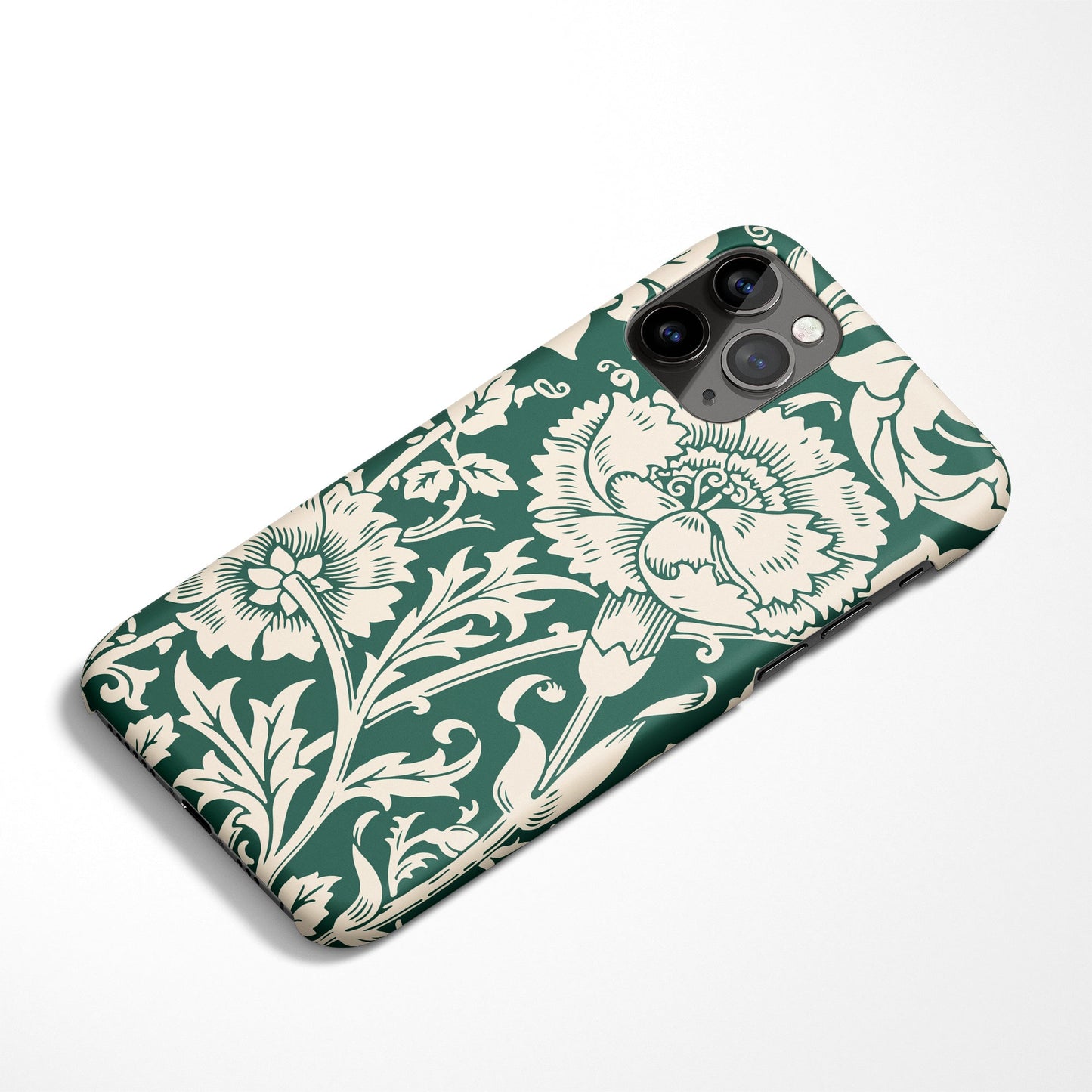 Green Floral iPhone Case