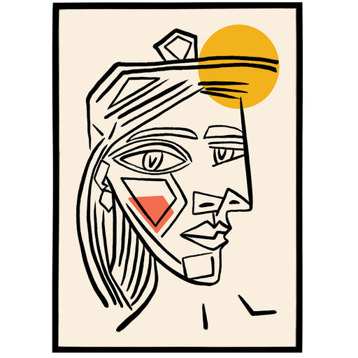 Woman Picasso Poster