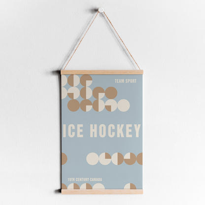 Ice Hockey Fan Print