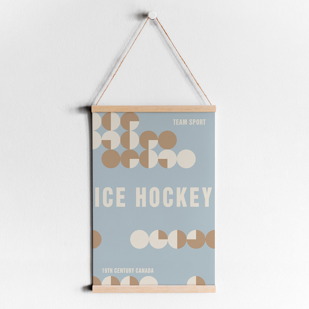Ice Hockey Fan Print