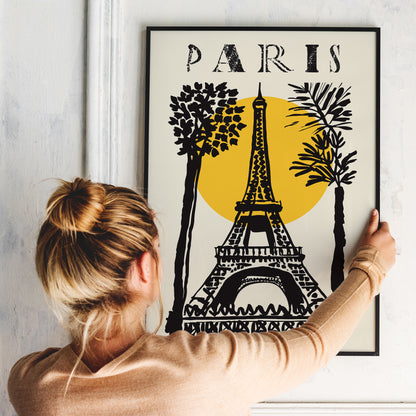 Paris Travel Poster