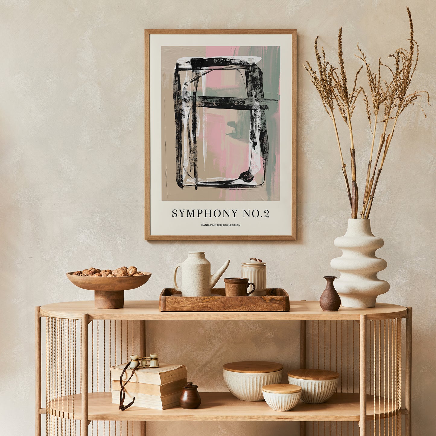 Symphony No.2 Painted Print