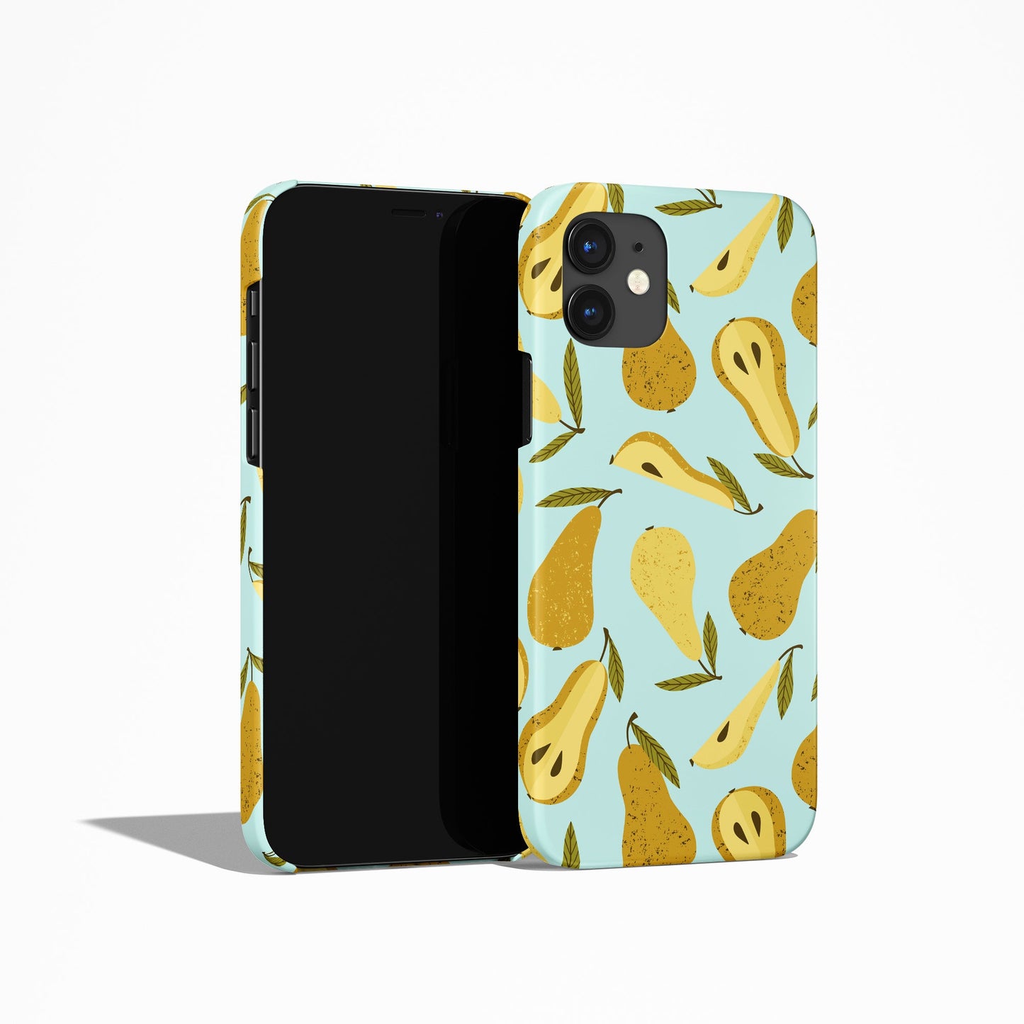 Pears Fruit Veggie Pattern iPhone Case